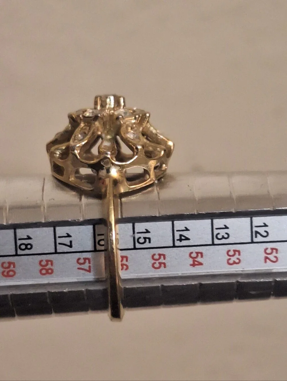 Vintage Cluster Style Ring